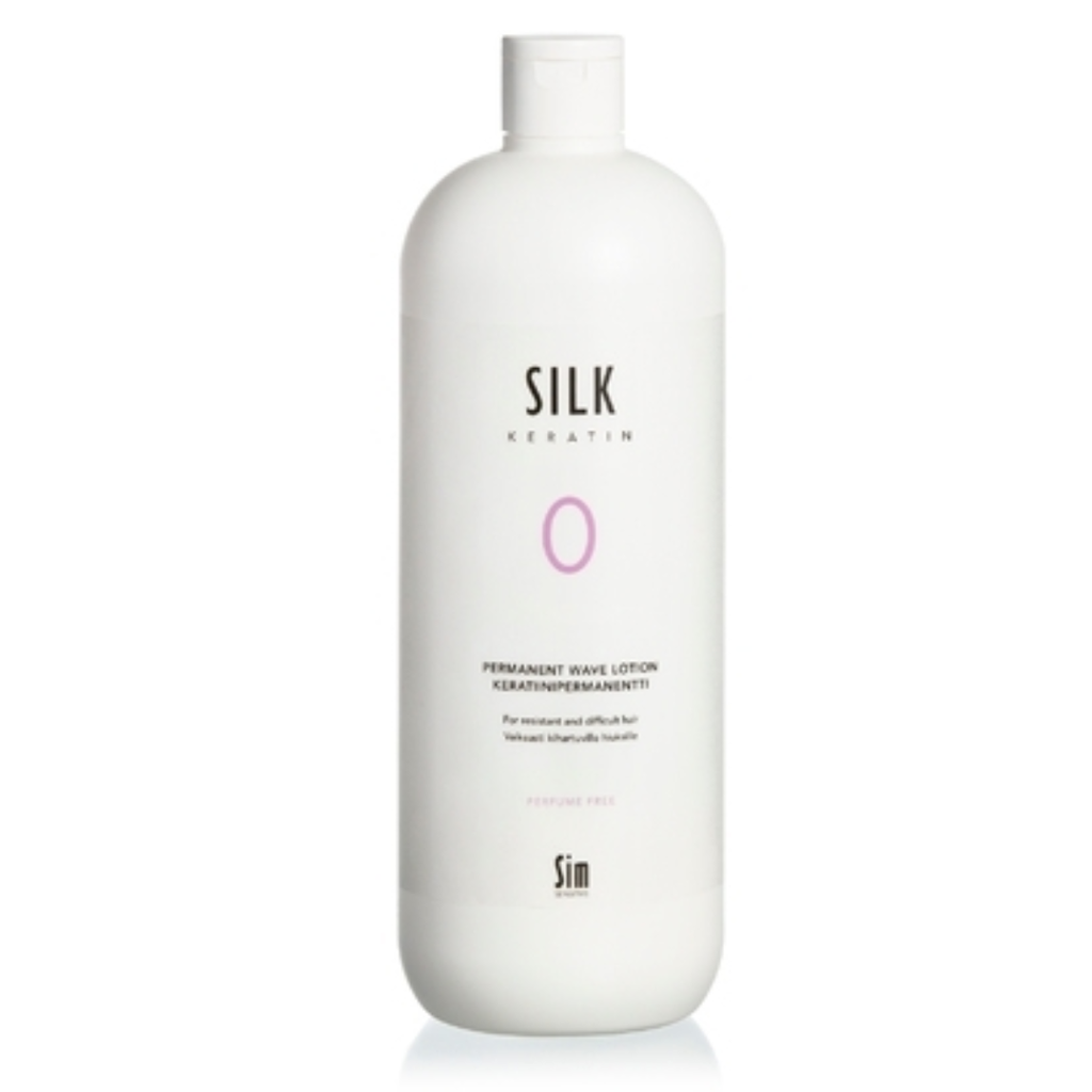 Sim Silk Keratin permanenttiaine 1000 ml No 0 - Permanentti-ja kiinnitysaineet - Sim - Nicca.fi