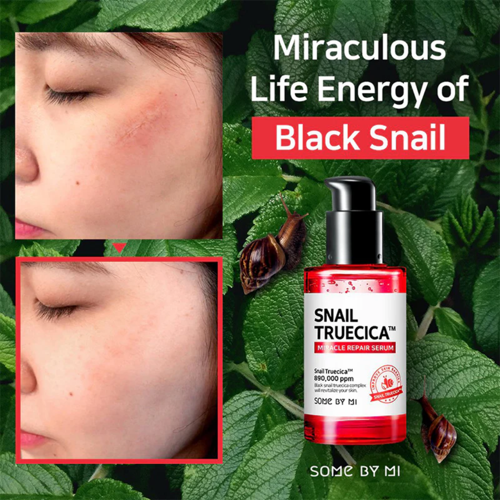 Some By Mi SOMEBYMI Snail TrueCICA Miracle Repair Serum 50 ml - Kasvojen hoito - Some By Mi - Nicca.fi