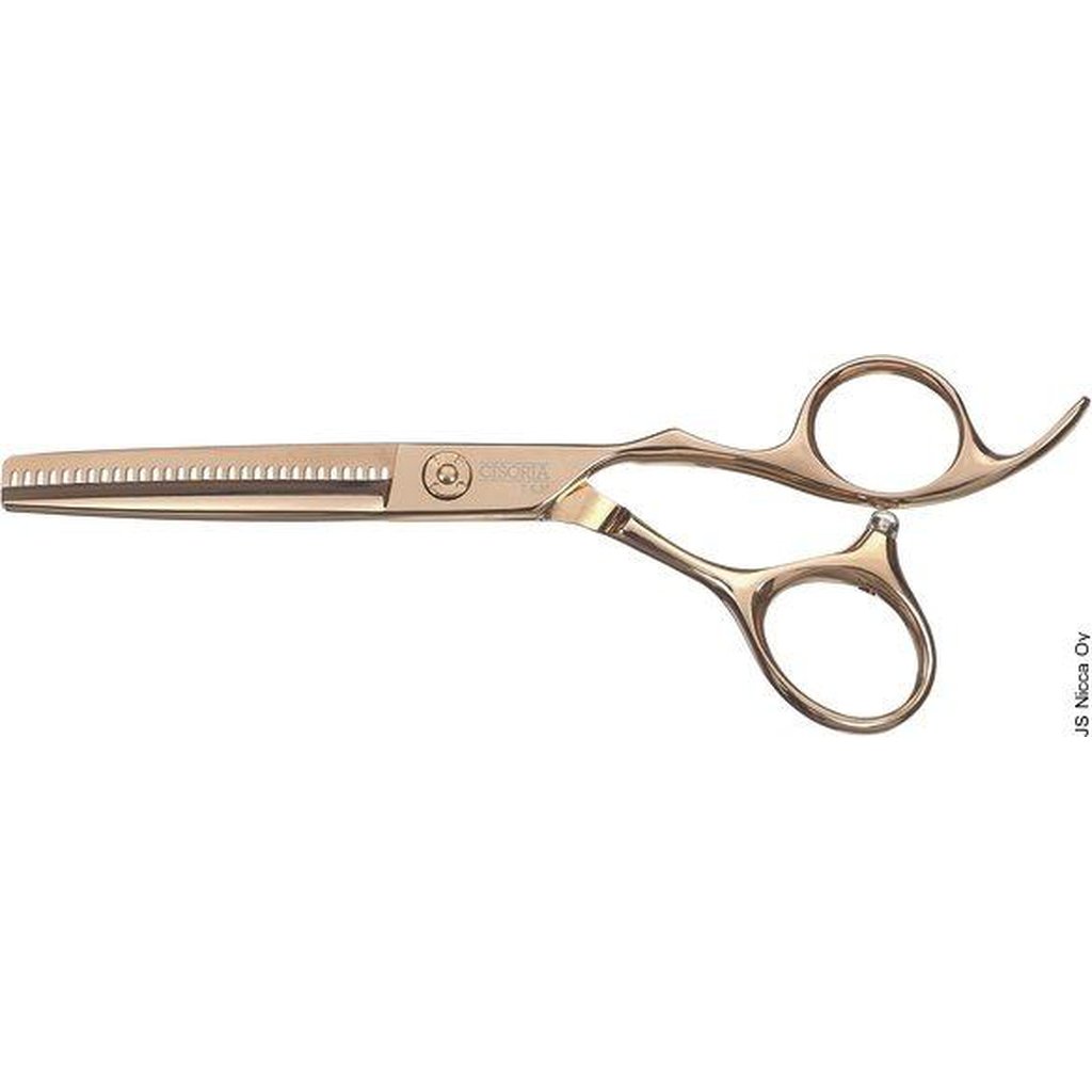 Cisoria Rose Gold Muotoilusakset RGOET, 5,5" - Muotoilusakset - Cisoria - Nicca.fi