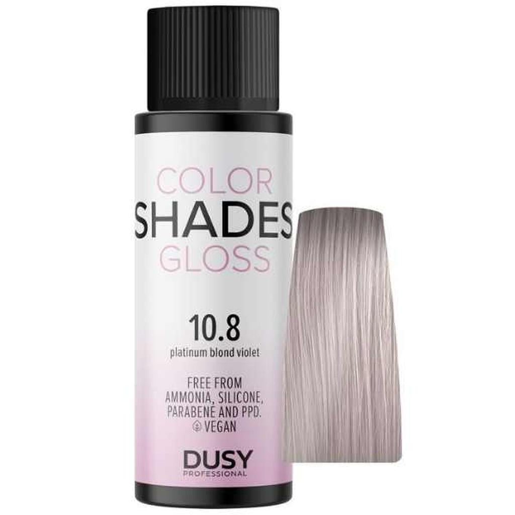 Dusy Color Shades 10.8 Platinum Blond Violet, 60 ml - Kestosävyte - Dusy Professional - Nicca.fi