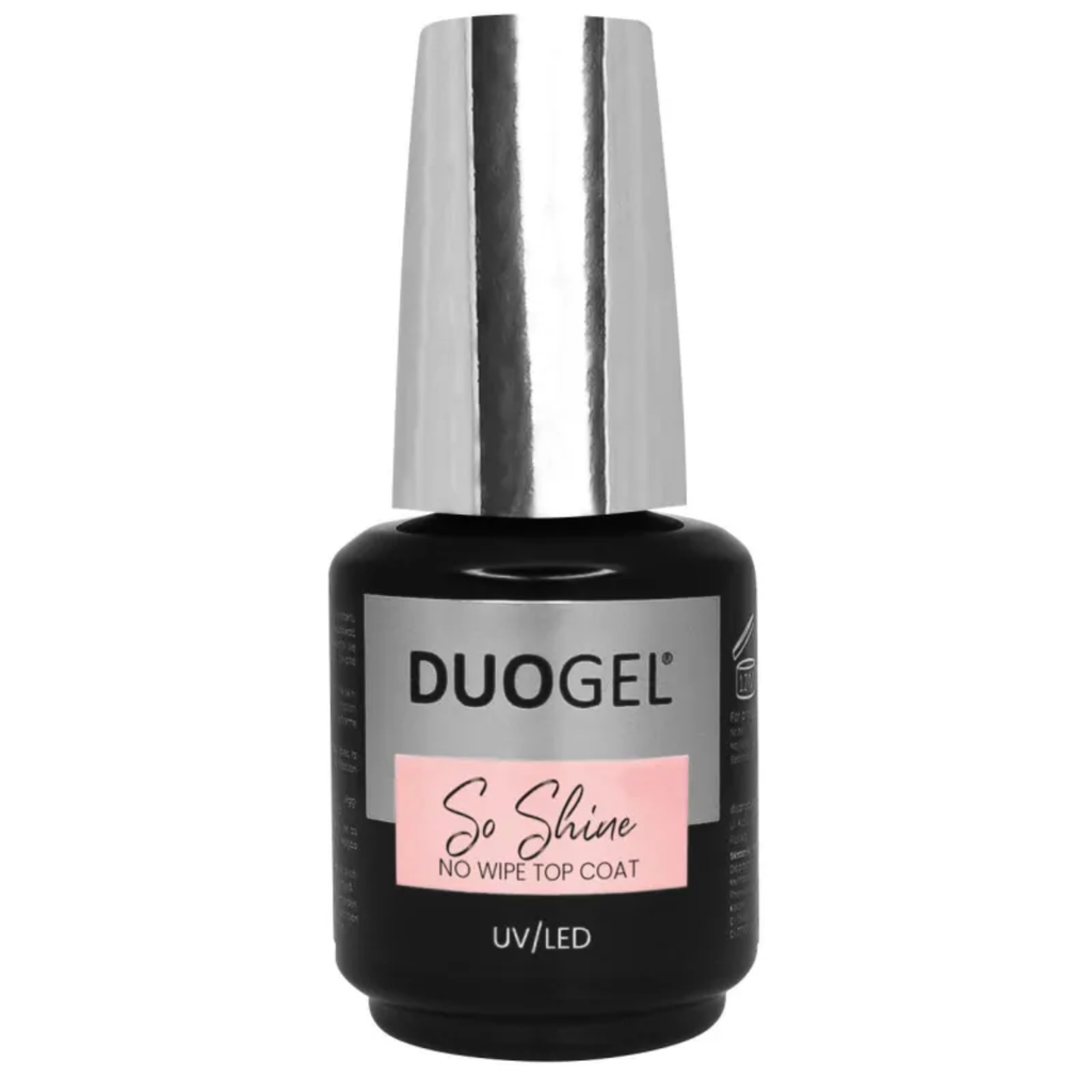 Duogel Top Coat So Shine No Wipe - 15 ml - Geelilakat - Duogel - Nicca.fi