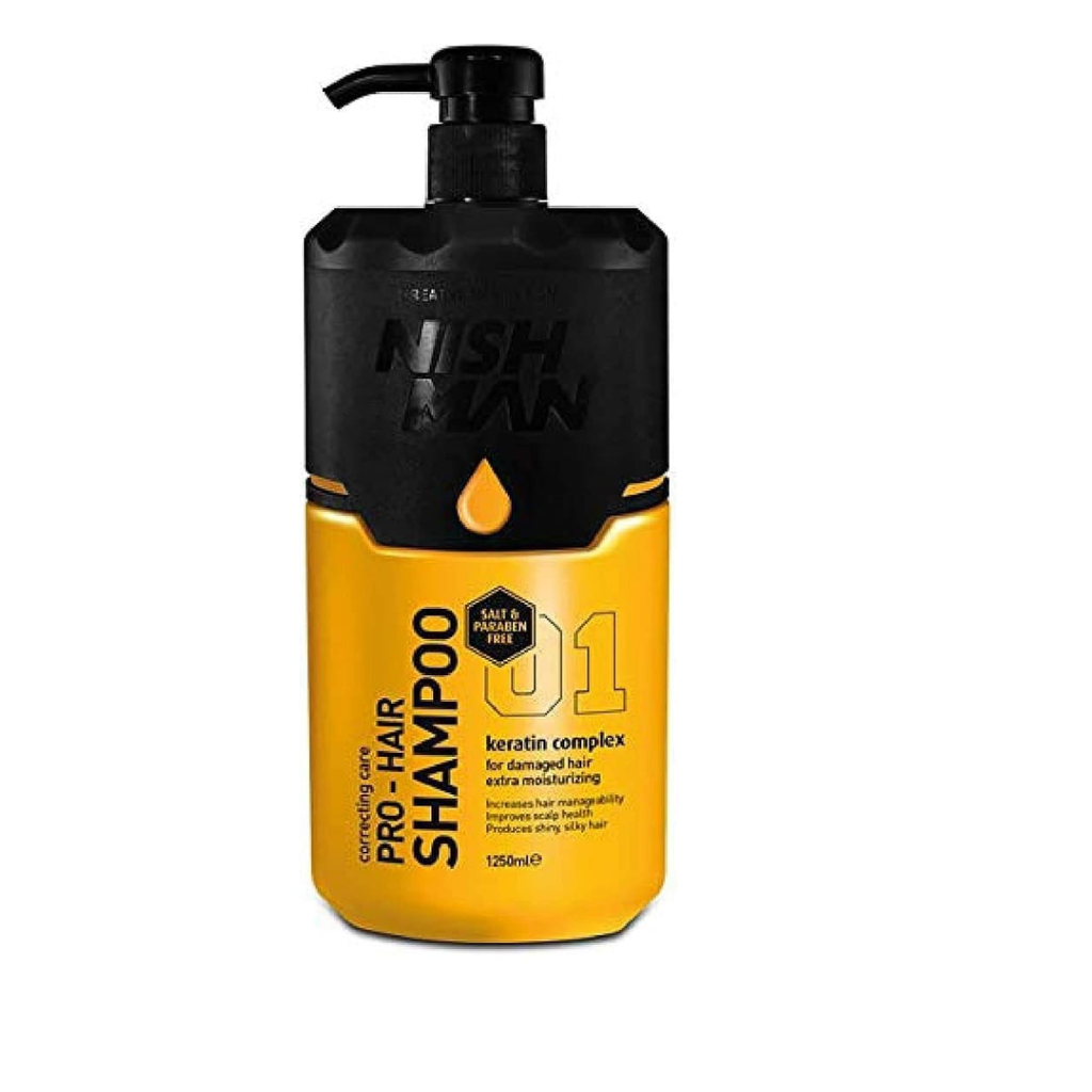 Nishman Pro-Hair Keratin Complex Shampoo 1250 ml