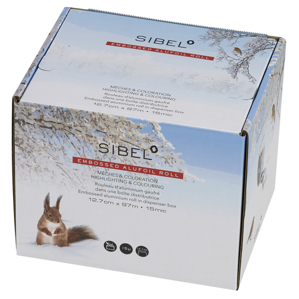 SIBEL Embossed folio 12.7x97m 15µ FW25 FW25 Arctic Ltd - Foliot - Sibel - Nicca.fi