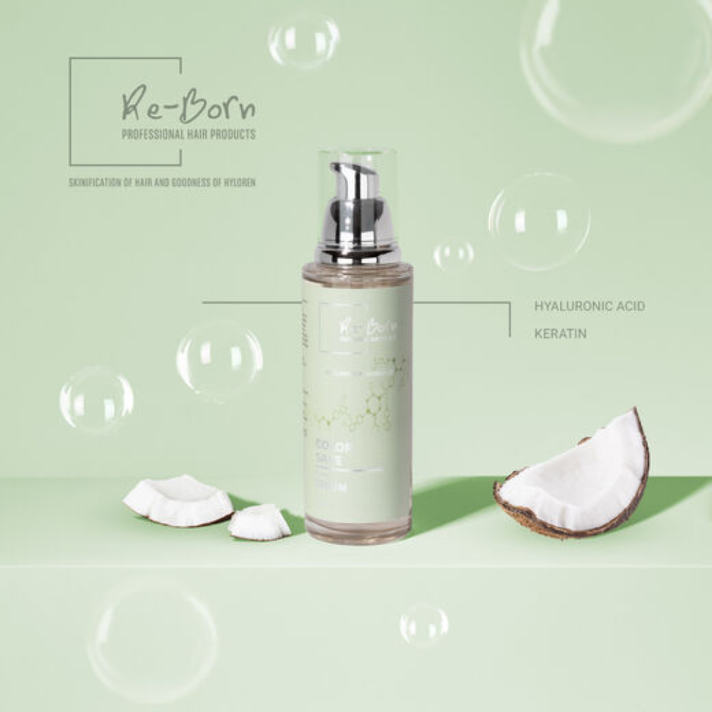Re-Born Hairsolution Color Save Serum 100ml - Hoitoaineet - Re-Born Hairsolution - Nicca.fi