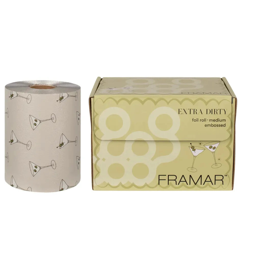 FRAMAR Embossed Roll -foliorulla, Extra Dirty (97,5 m)