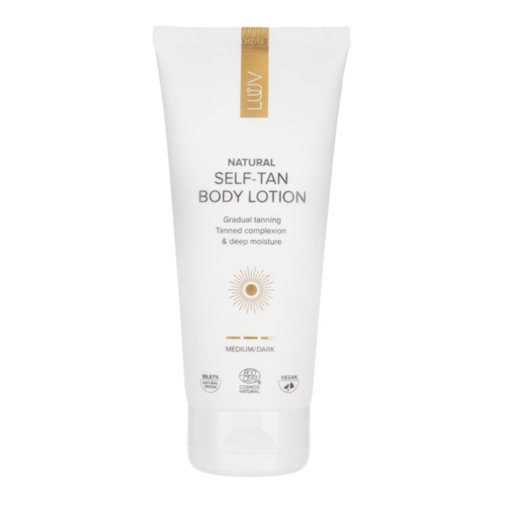 luuv Itseruskettava vartalovoide Keskitumma/Tumma 150ml - Itseruskettavat - Luuv - Nicca.fi