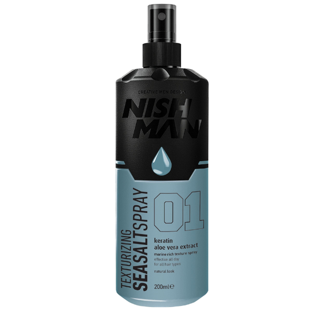 Nishman Sea Salt Spray 01 - Hiusten Muotoilutuotteet - Nishman - Nicca.fi