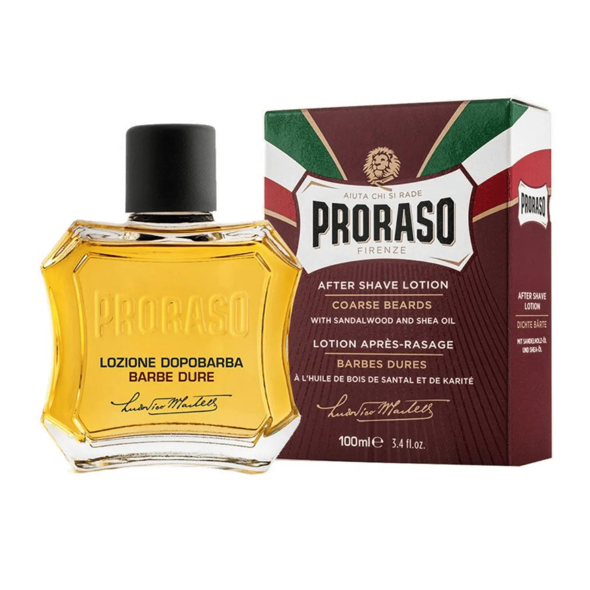 Proraso Coarse Aftershave Lotion 100 ml