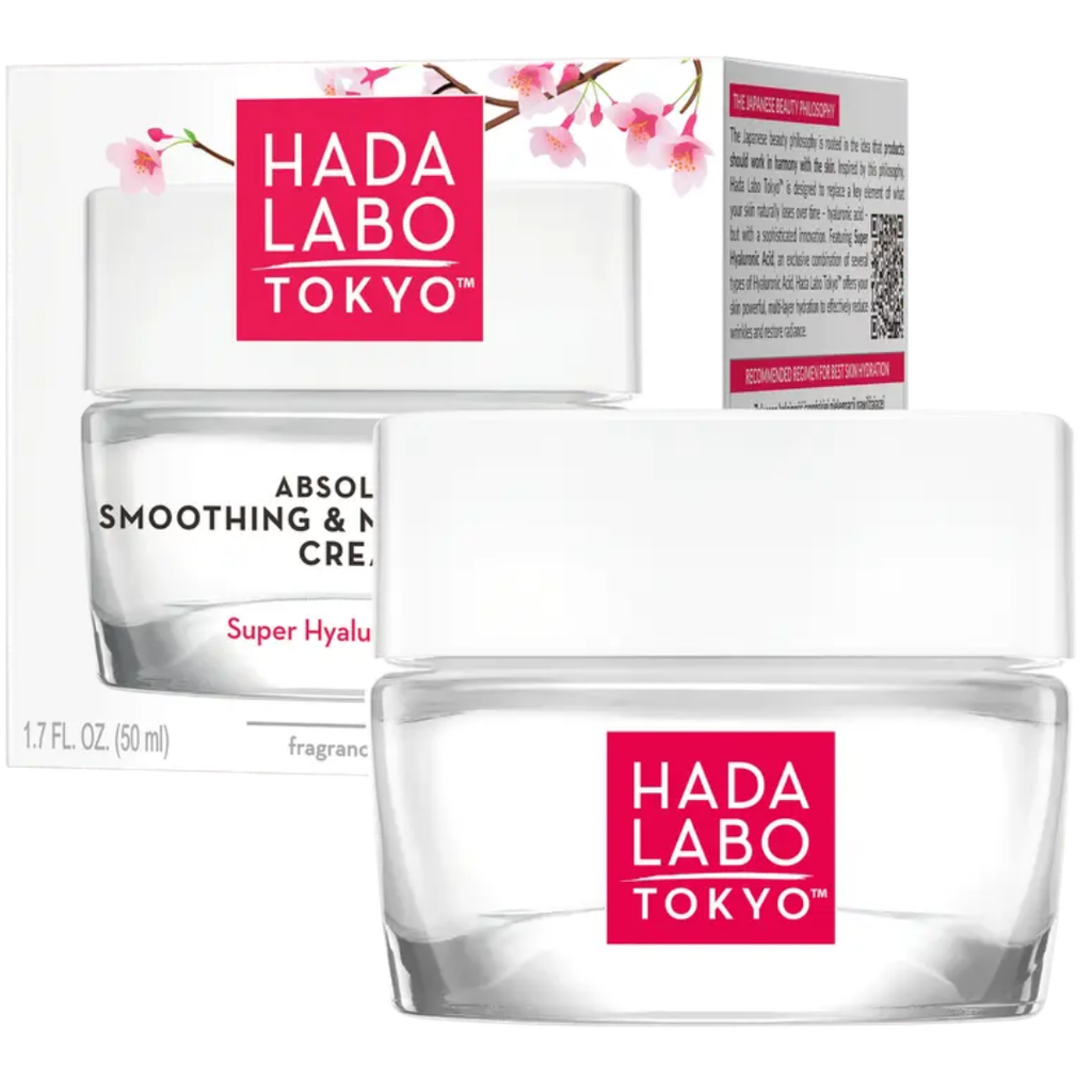 HADA LABO TOKYO Absolute Smoothing & Moisturising Cream kosteusvoide 50ml - Kasvojen hoito - HADA LABO TOKYO - Nicca.fi