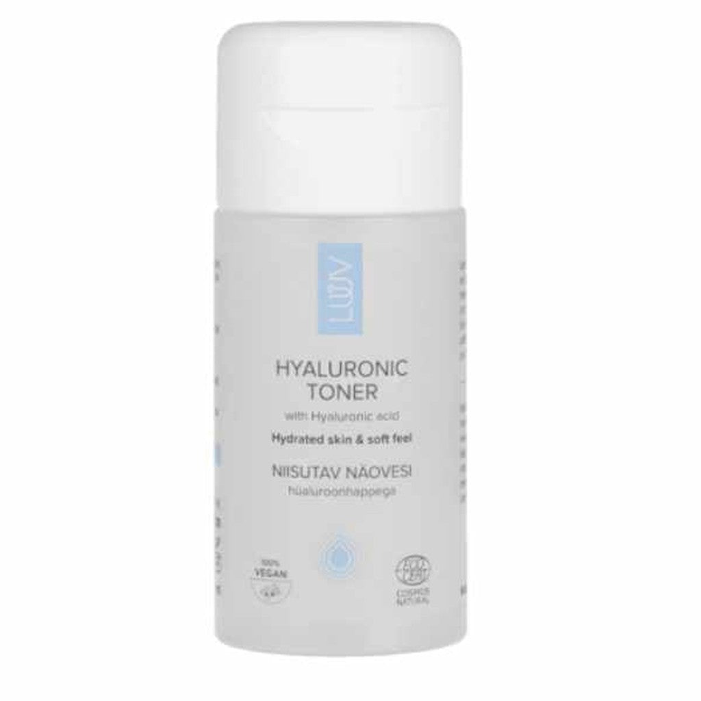 LUUV Kosteuttava kasvovesi hyaluronihapolla, ( ECOCERT/COSMOS )120ml - Kasvovesi - Luuv - Nicca.fi