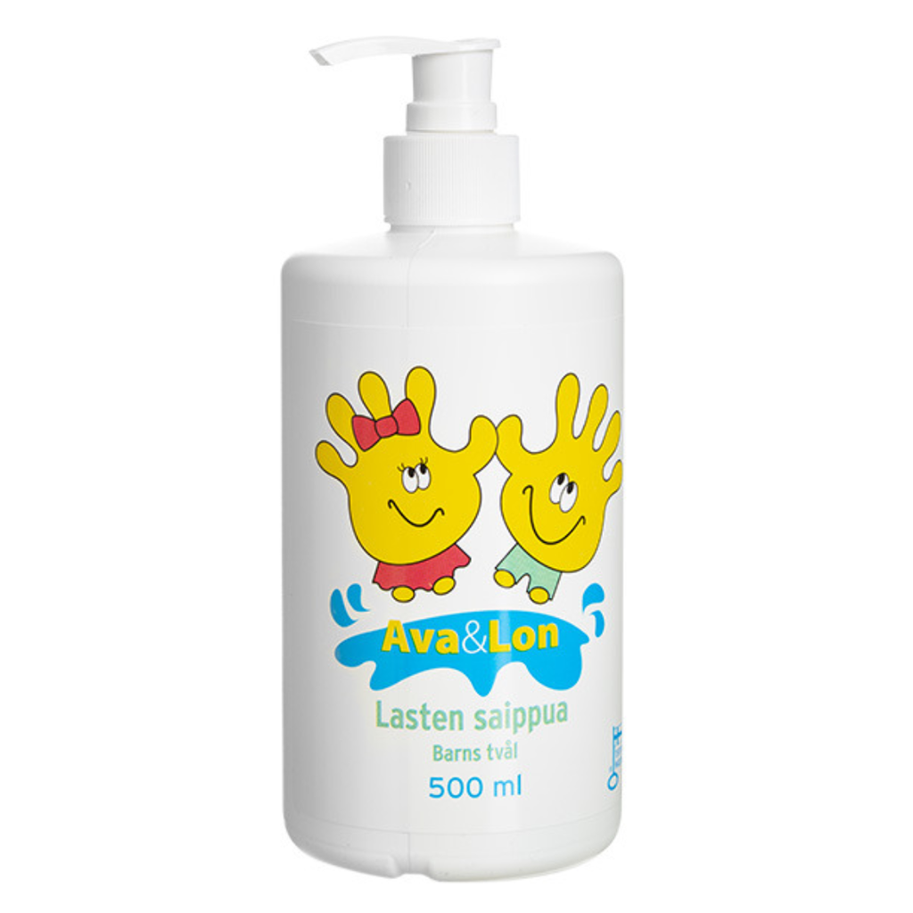 Lasten nestesaippua Avalon, 500ml pumppupullo - Käsienhoito - Avalon - Nicca.fi