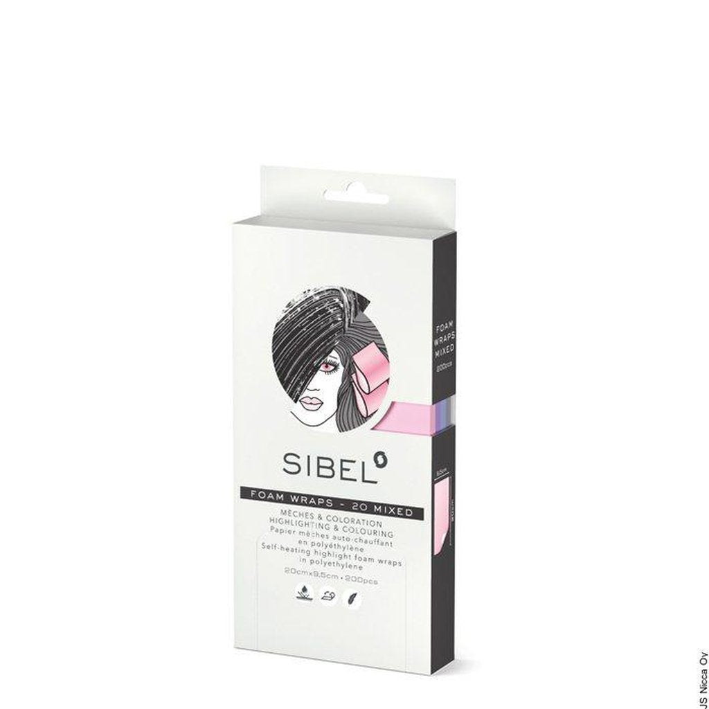 High-light Foam Mixed, 200 kpl - Raitalaput - Sinelco (1.0 Kpl - 3,75 €) - Nicca.fi