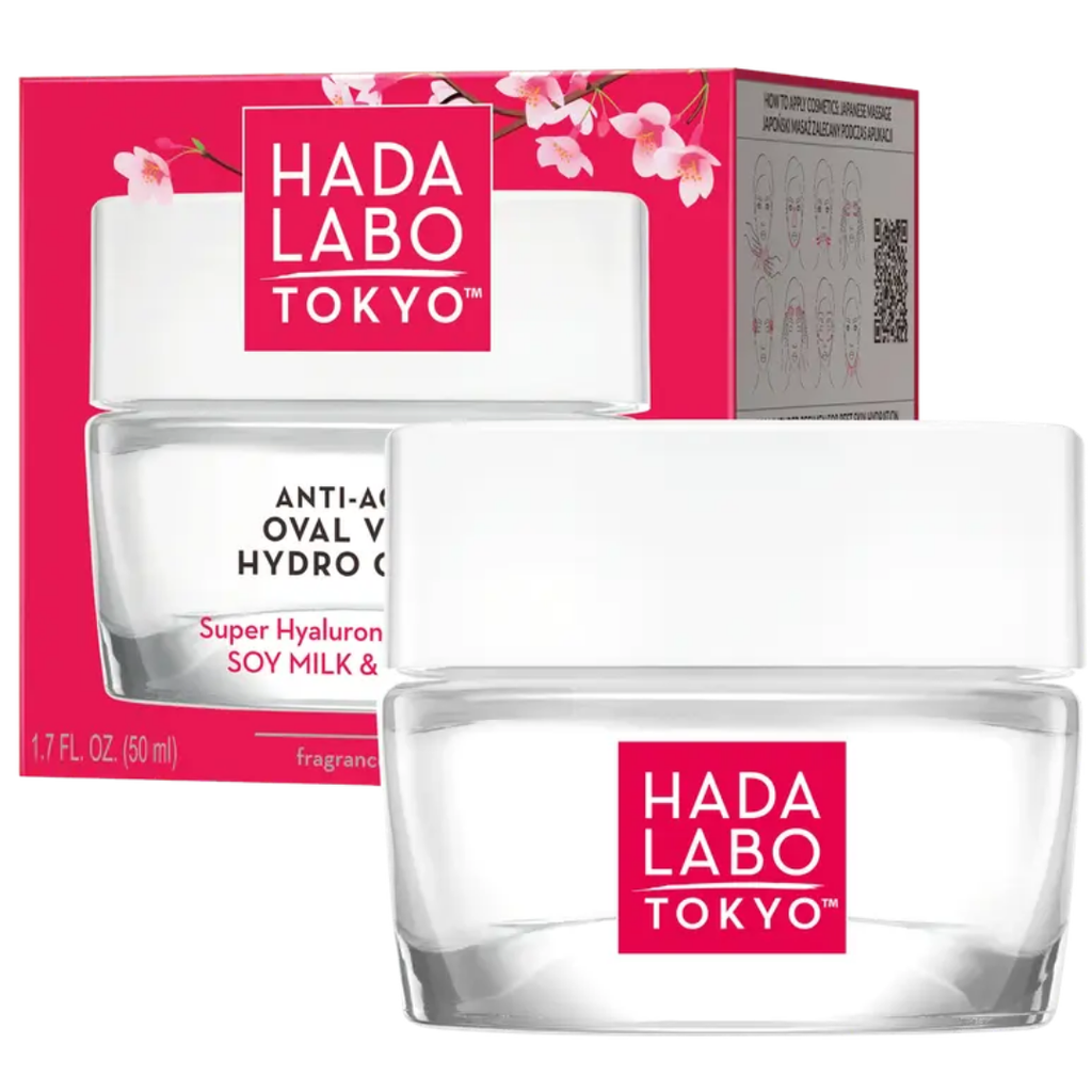 Hada Labo Tokyo Anti-Aging Oval V-Lift Hydro Cream kosteusvoide 50ml - Kosteutus - HADA LABO TOKYO - Nicca.fi