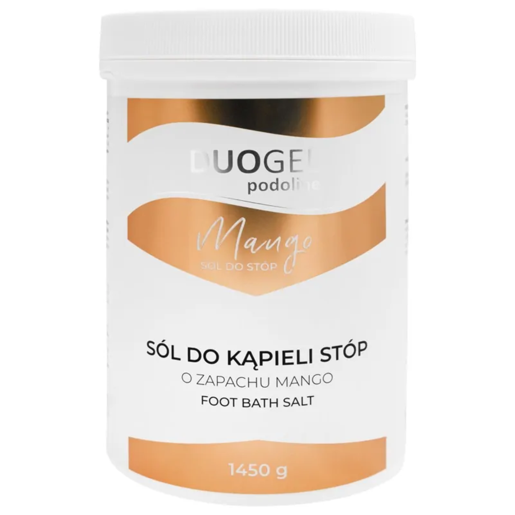 Duogel Foot Bath Salt, Mango 1450 g - Vartalon-ja jalkojen hoito - Duogel - Nicca.fi