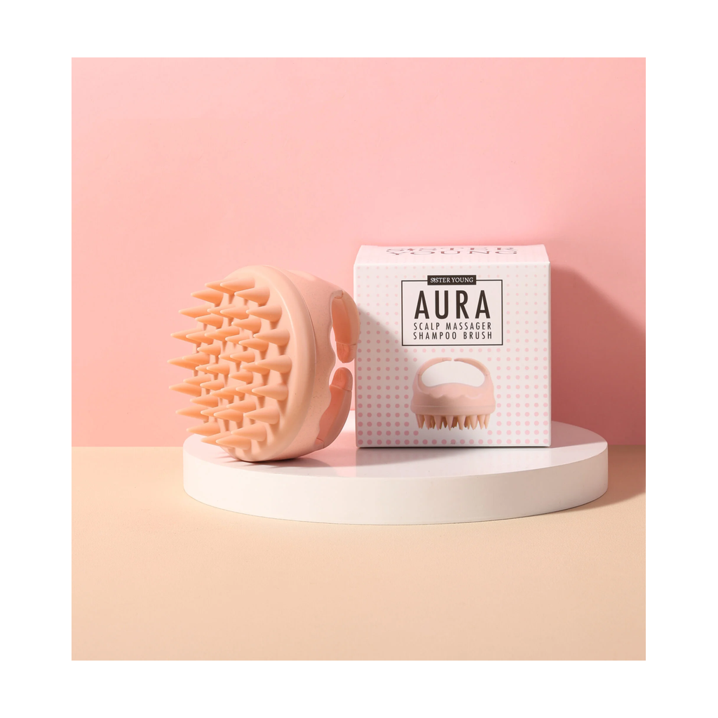Sister Young Aura Shampoo Brush Nude Pink - Muut harjat - SISTER YOUNG - Nicca.fi