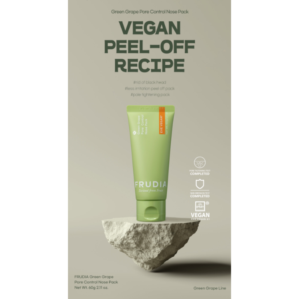 Frudia Green Grape Pore Control Nose Pack 60 g - Kasvojen hoito - Frudia - Nicca.fi