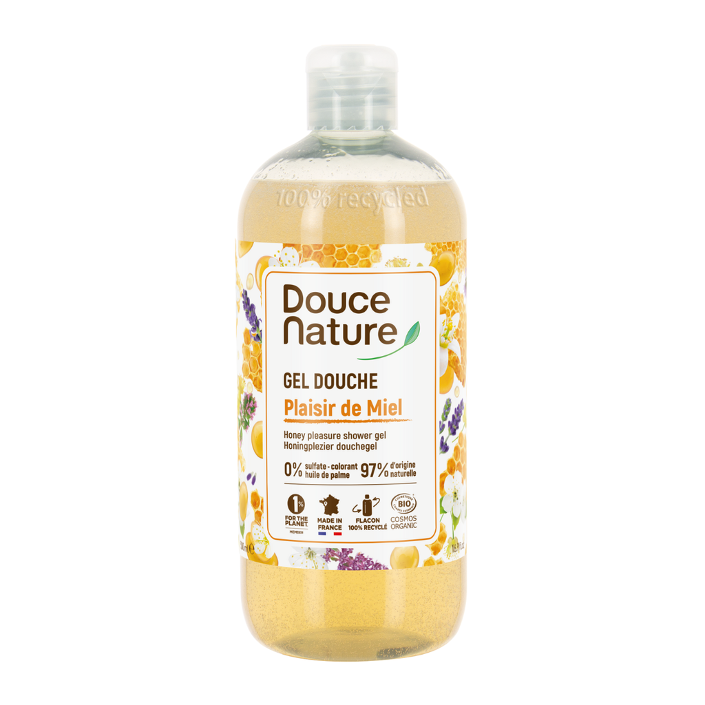 Douce Nature Plaisir de Miel suihkugeeli, 500 ml - Shampoot - Douce Nature - Nicca.fi