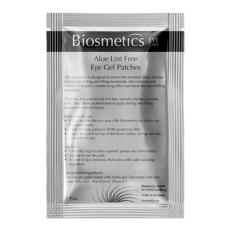 Biosmetics Aloe Vera -geelilaput – virkistävä kosteutus silmänympäryksille - Geelilaput ym - Biosmetics GmbH - Nicca.fi