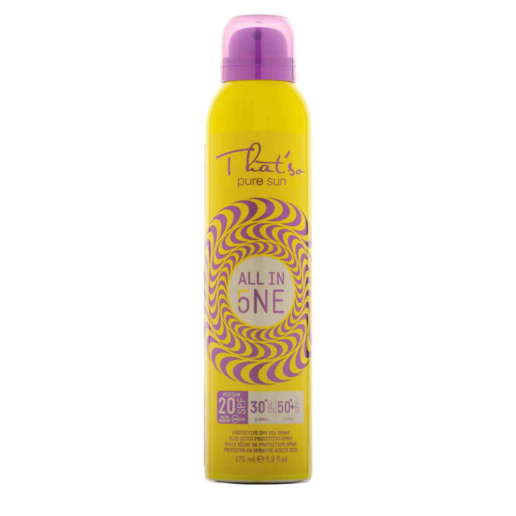 That'so All-In-One Aurinkosuojaöljy SPF 20–50+ - Aurinkotuotteet - That'so - Nicca.fi