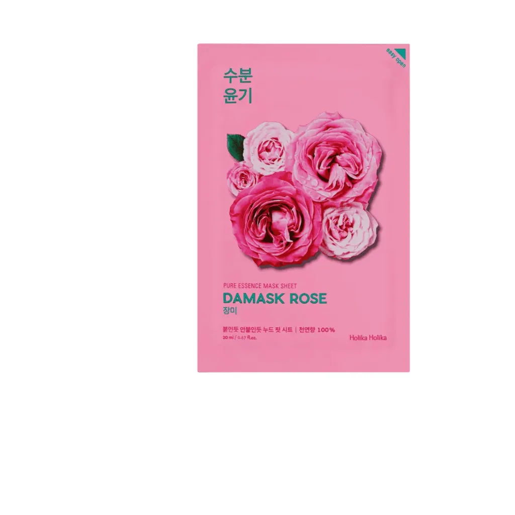 HOLIKA HOLIKA Pure Essence Mask Sheet - Rose - Kasvojen hoito - Holika Holika - Nicca.fi