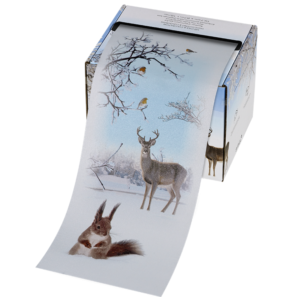 SIBEL Embossed folio 12.7x97m 15µ FW25 FW25 Arctic Ltd - Foliot - Sibel - Nicca.fi