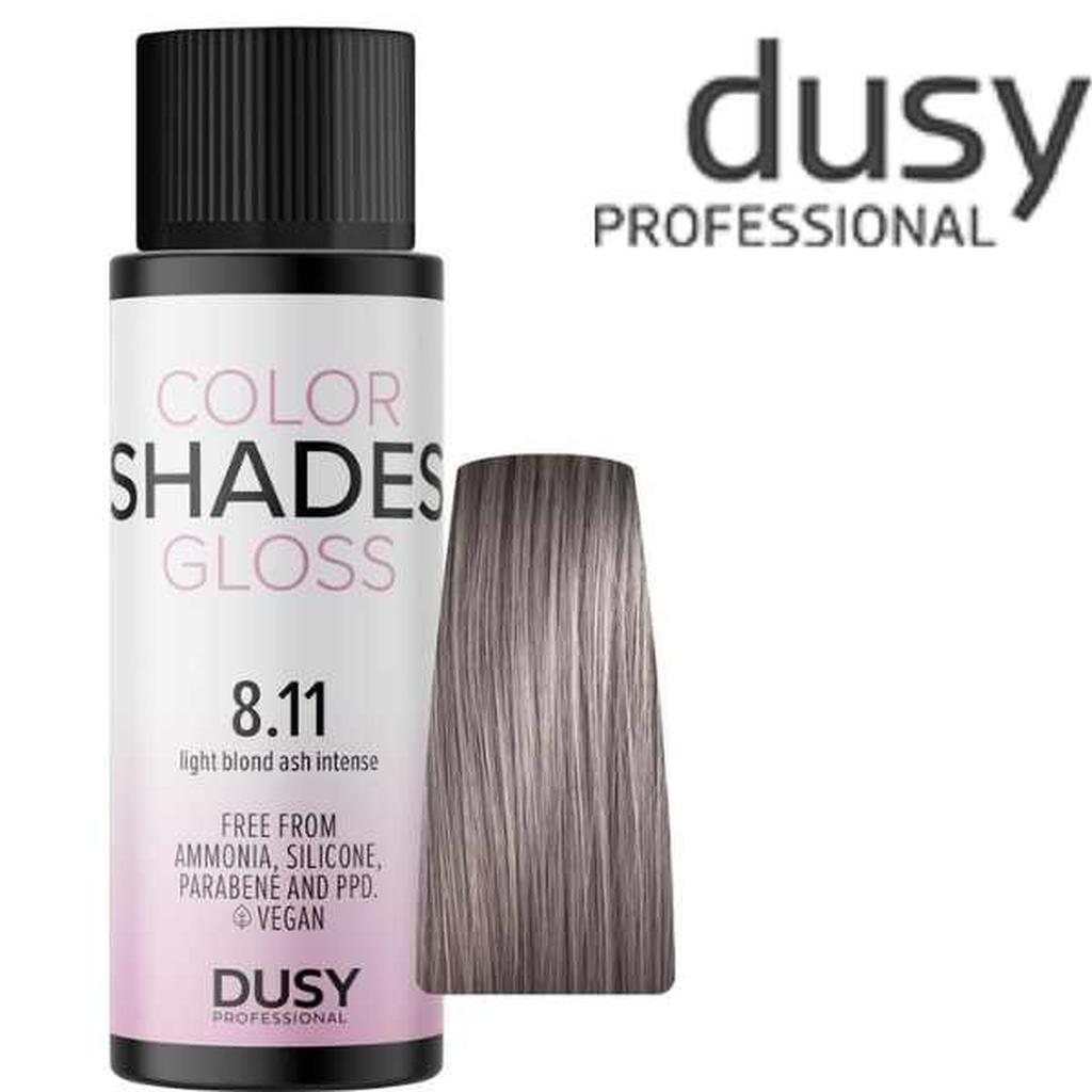 Dusy Color Shades 8.11 Light Blond Ash Intensive, 60 ml - Kestosävyte - Dusy Professional - Nicca.fi