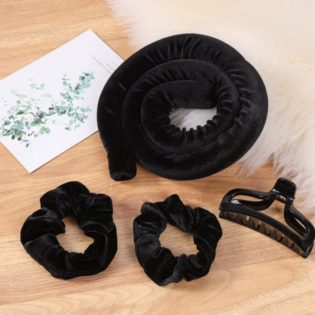 Sister Young Lisa  Hair Curling Set hiustenkiharrussetti-musta
