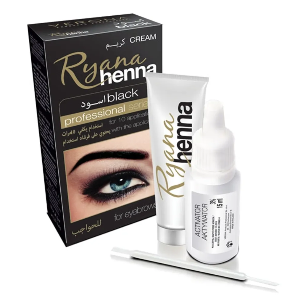 Verona Professional Ryana Henna kulmaväri musta - Kestovärit ja hapetteet - Verona Professional - Nicca.fi