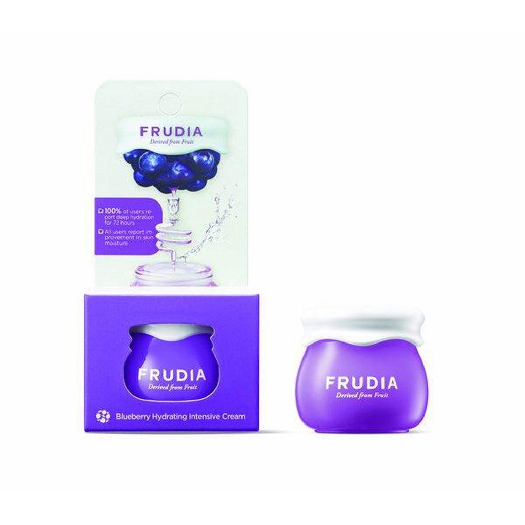 Frudia Blueberry Hydrating Intensive Cream, 10 g - Kasvojen hoito - Frudia - Nicca.fi