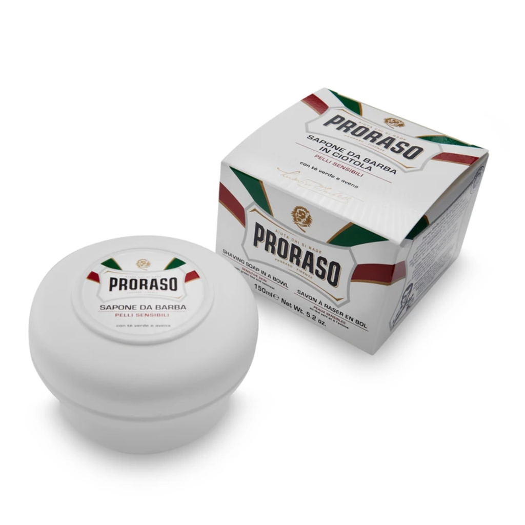 Proraso Sensitive Parranajosaippua 150 ml - Viiksien-ja parranhoitotuotteet - Proraso - Nicca.fi