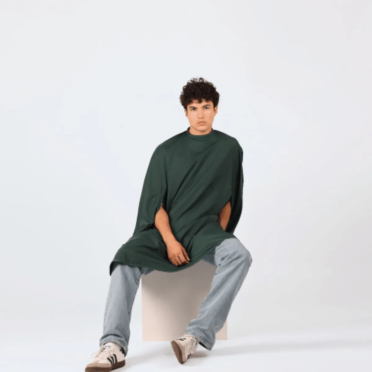 Trend-Design Classic Leikkauskappa,  british racing green,nepparikiinnitys