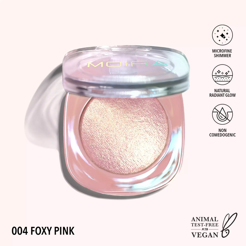 MOIRA Foxy Pink Highlighter 004 korostuspuuteri 3 g - Make Up ja puuterit - Moira Cosmetics - Nicca.fi