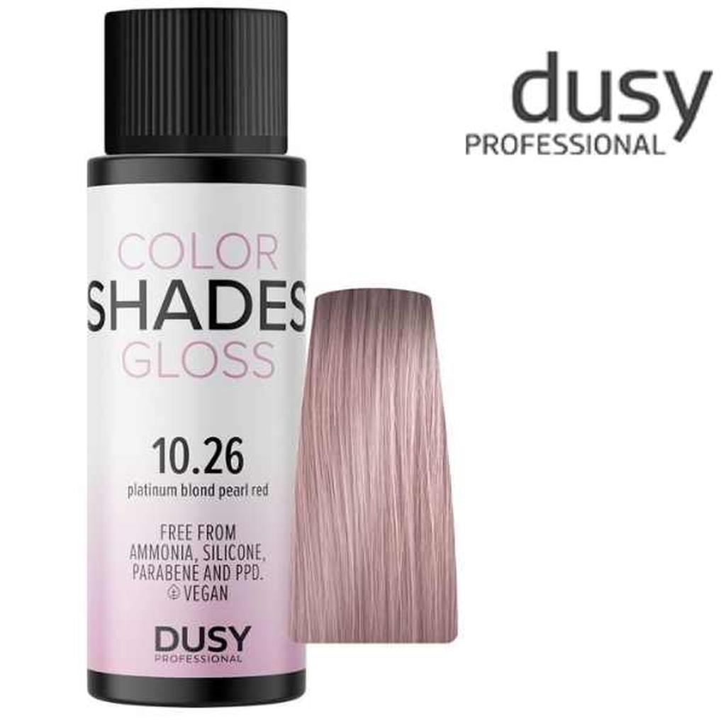 Dusy Color Shades 10.26 Platinum Blond Pearl Red, 60 ml - Kestosävyte - Dusy Professional - Nicca.fi