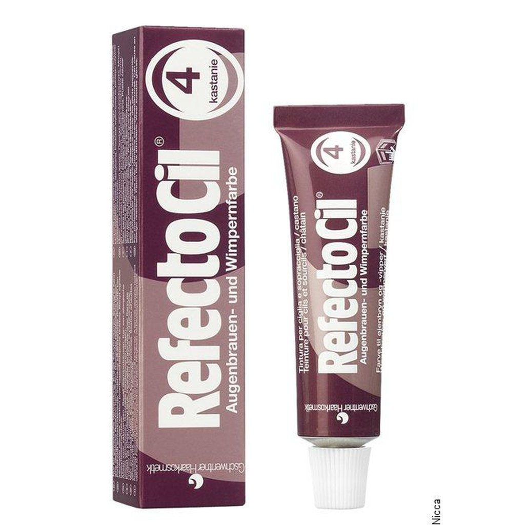 Refectocil Kestoväri nro 4, Kastanja, 15 ml - Kulmavärit Refectocil - Refectocil - Nicca.fi