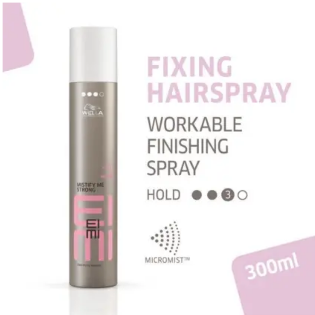 Wella Professionals EIMI Mistify Strong 300ml - Muotoilu- ja viimeistelytuotteet - Wella - Nicca.fi