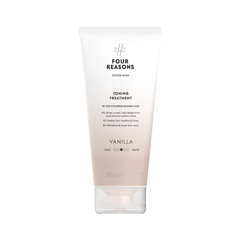 Four Reasons Color Mask Treatment Vanilla, 200 ml - Hiusvärit ja sävytteet - Four Reasons - Nicca.fi