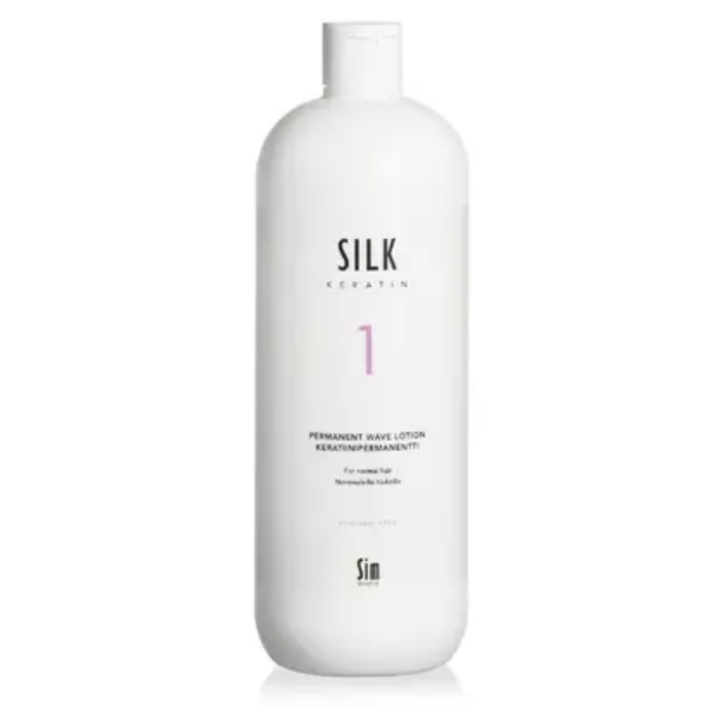 Sim Silk Keratin permanenttiaine 1000 ml No 1 - Permanentti-ja kiinnitysaineet - Sim - Nicca.fi