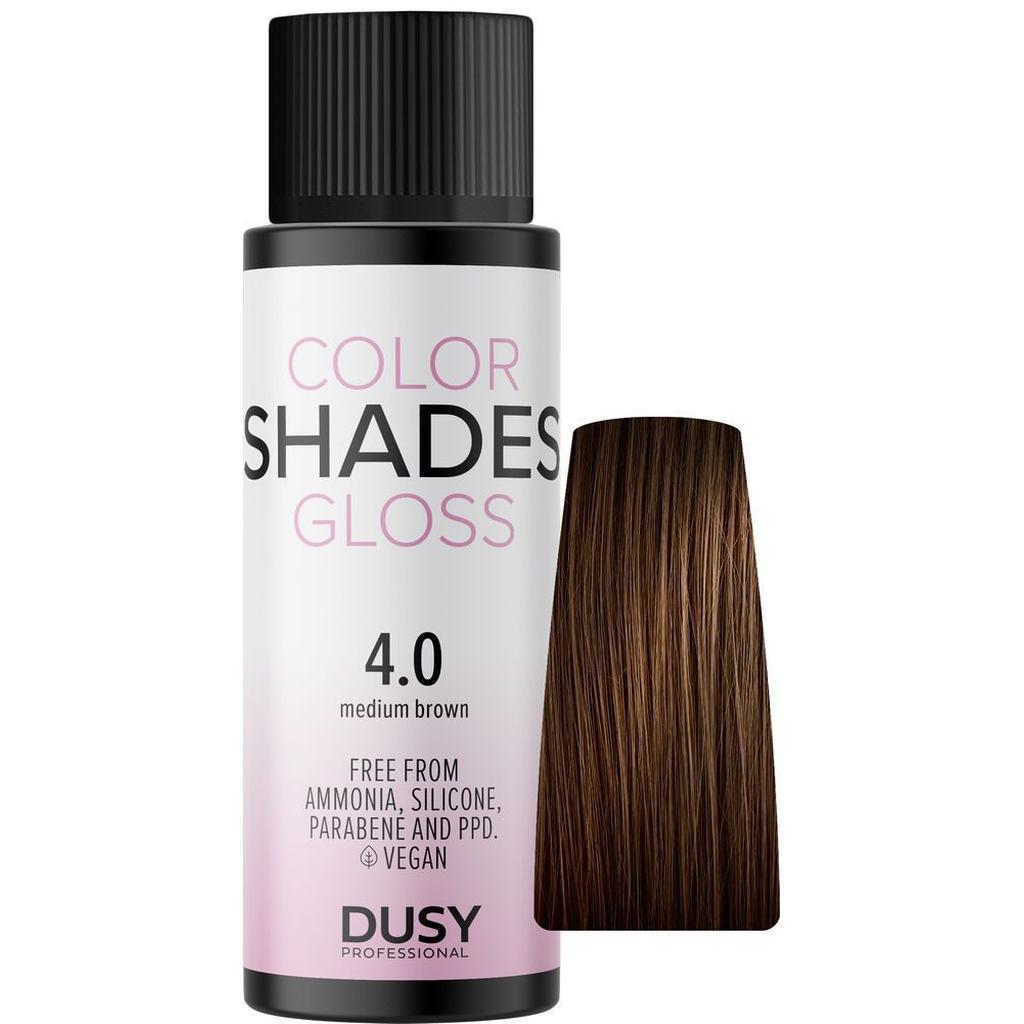 Dusy Color Shades 4.0 Medium Brown, 60 ml - Kestosävyte - Dusy Professional - Nicca.fi