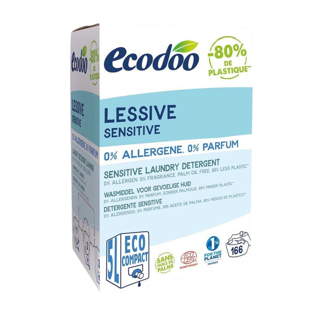 Ecodoo RESPECT hajusteeton pyykinpesuaine, 5L - Pesuaineet - Ecodoo - Nicca.fi