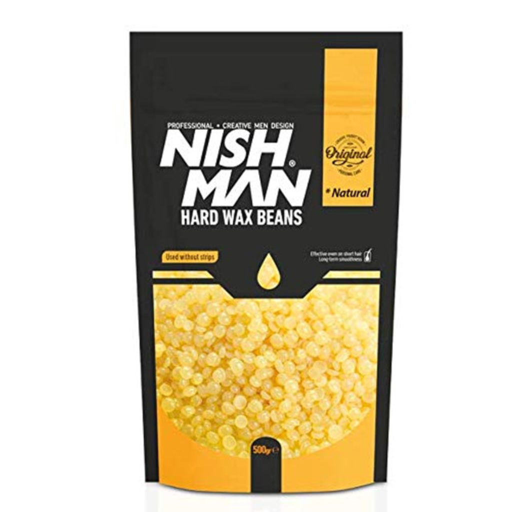 Nishman Professional Hard Wax Beans Natural - Vahat ja Geelit - Nishman - Nicca.fi