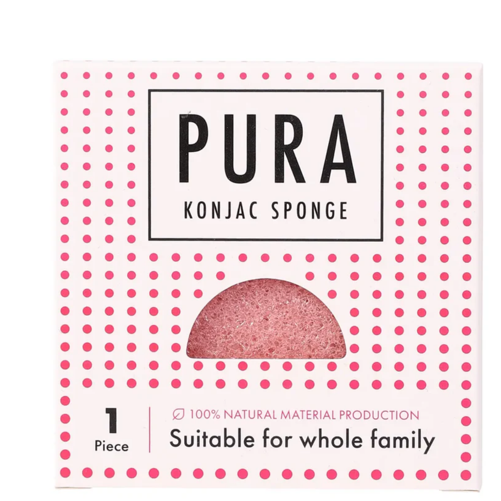 Sister Young Pura Konjac -sieni Pinkki - Meikkisienet - Sister Young - Nicca.fi