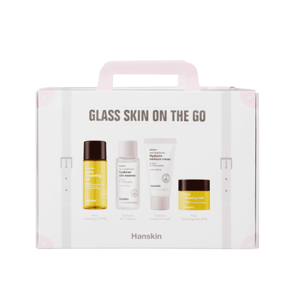 HANSKIN Set Glass Skin On the Go - Kasvojen hoito - Hanskin - Nicca.fi