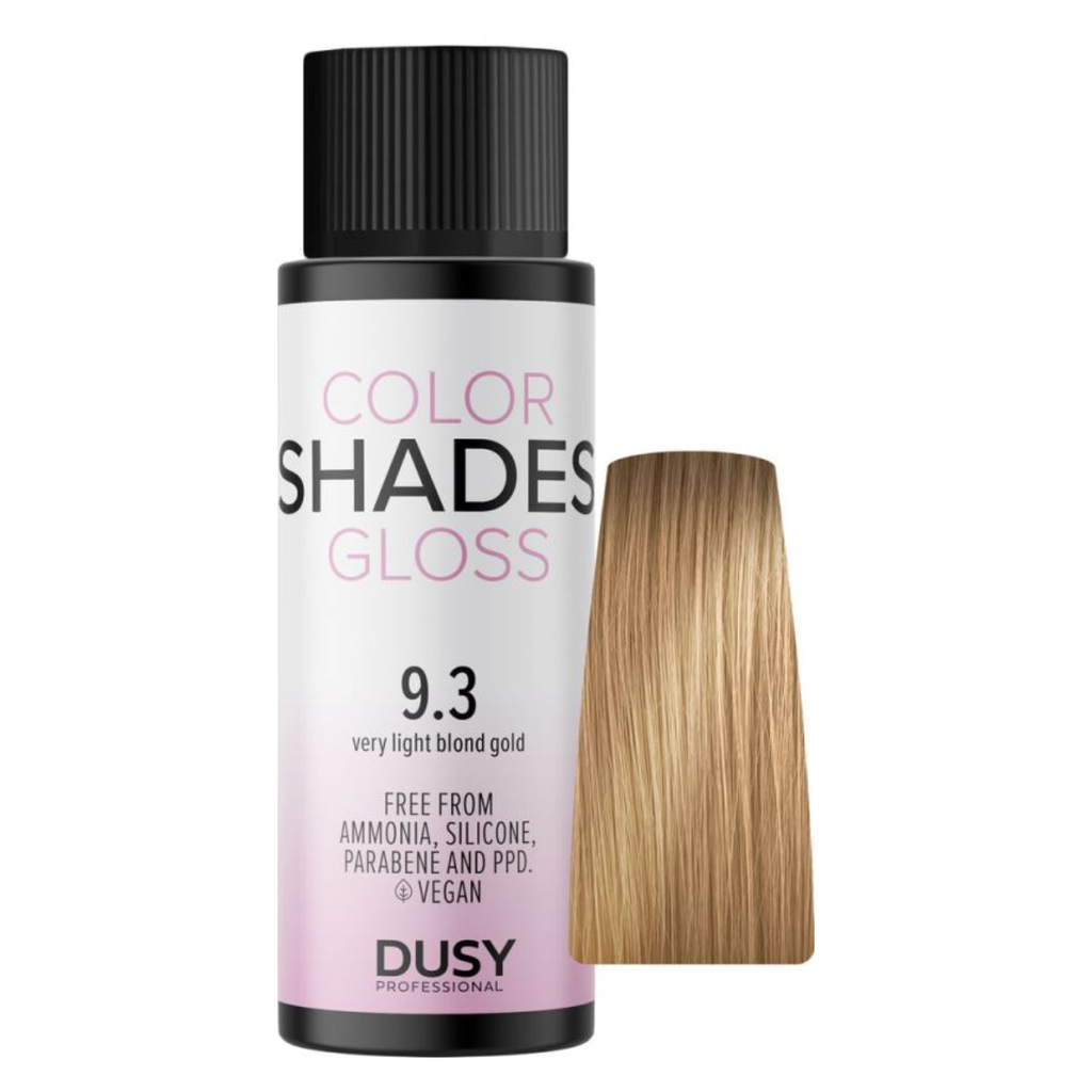 Dusy Color Shades 9.3 Very light Blond Gold 60 ml - Hiusten värjäys - Dusy Professional - Nicca.fi