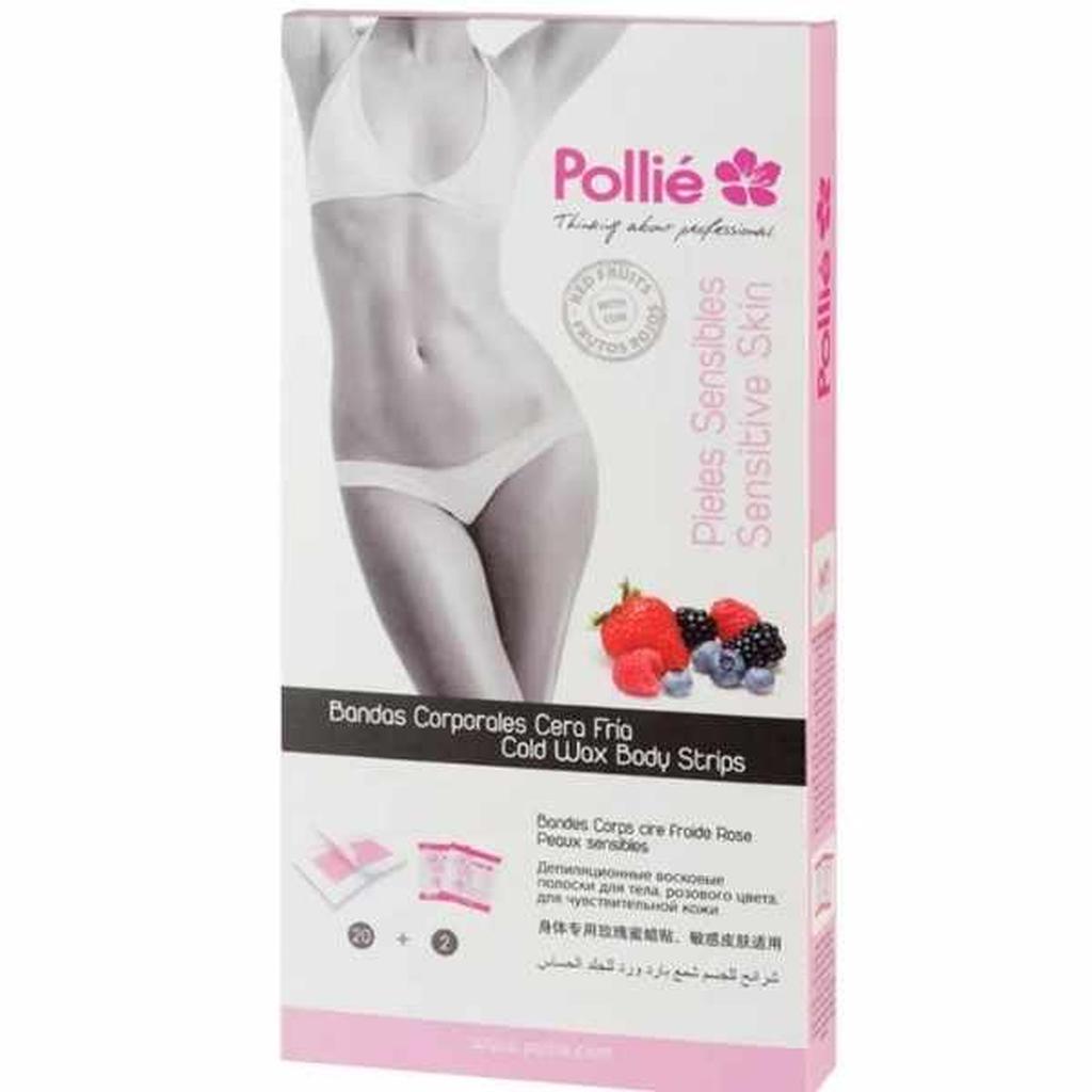 Pollie kylmävahaliuskat vartalolle 20 kpl - Vahat - Pollie - Nicca.fi