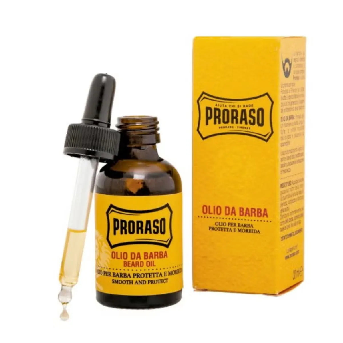 PRORASO SINGLE BLADE Azur Lime partaöljy 30ml