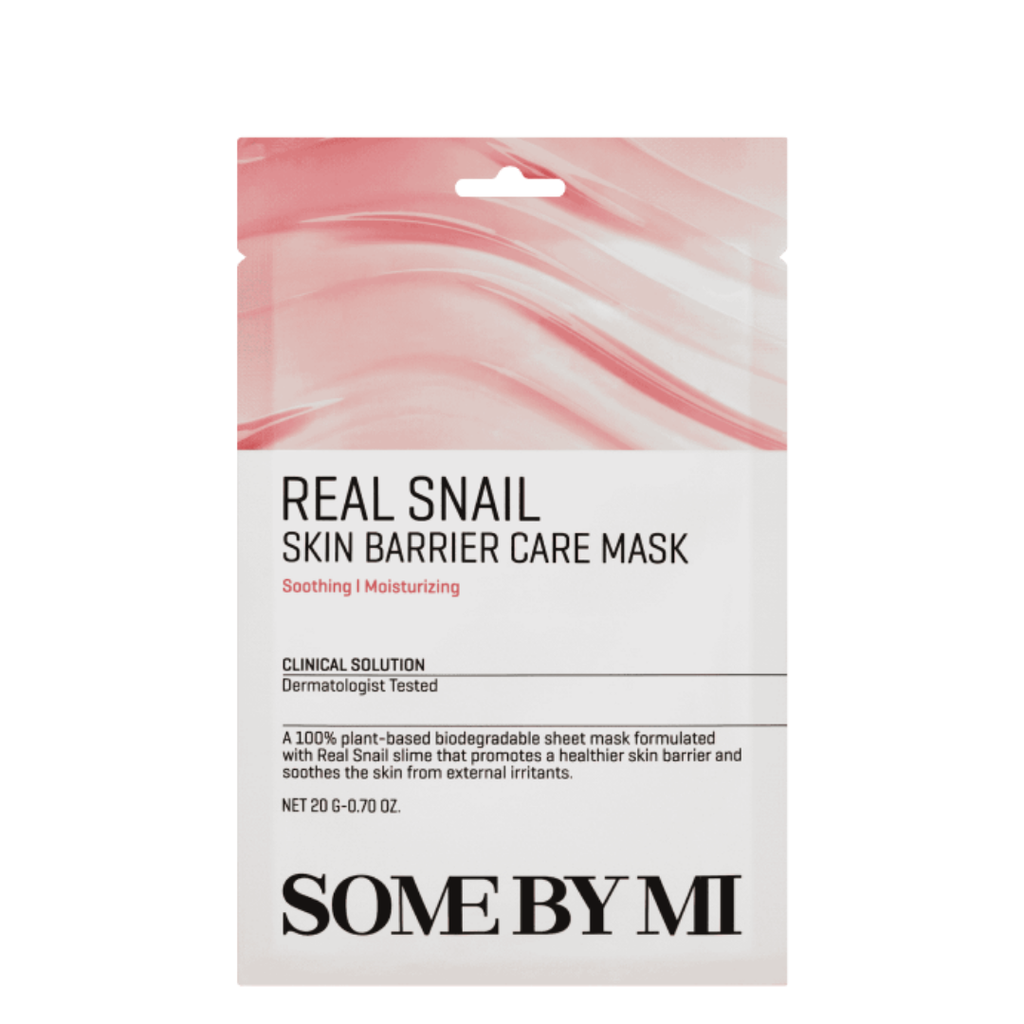 Some By Mi Snail Barrier Care Mask – Ihon Suojakerrosta Vahvistava Naamio 1 kpl - Kasvojen hoito - Some By Mi - Nicca.fi