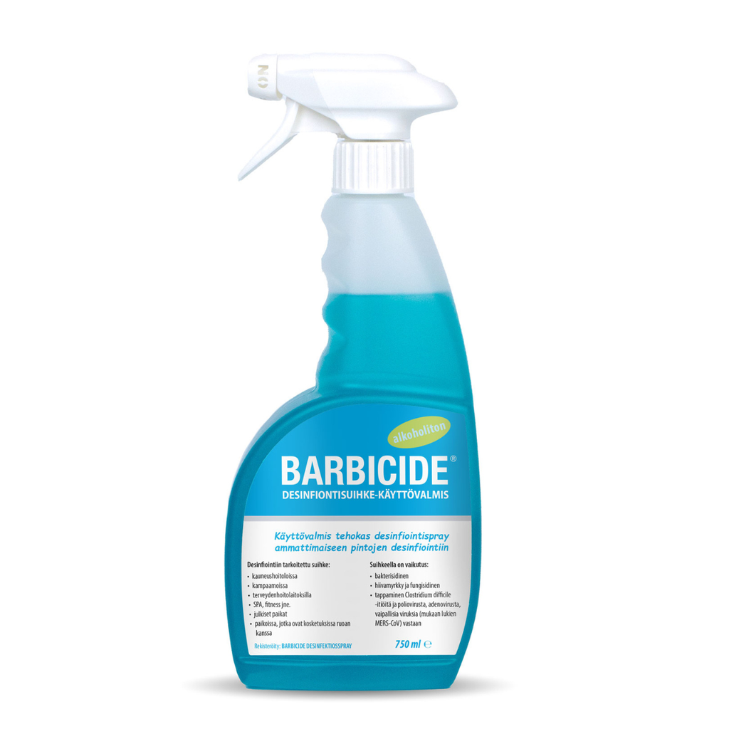 Barbicide desinfiointisuihke 750 ml - Puhdistusaineet ja hygienia - Barbicide - Nicca.fi