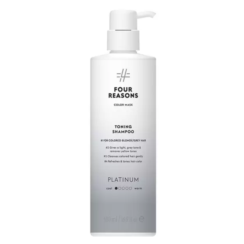Four Reasons Color Mask Toning Shampoo Platinum 500 ml - Shampoot - Four Reasons - Nicca.fi