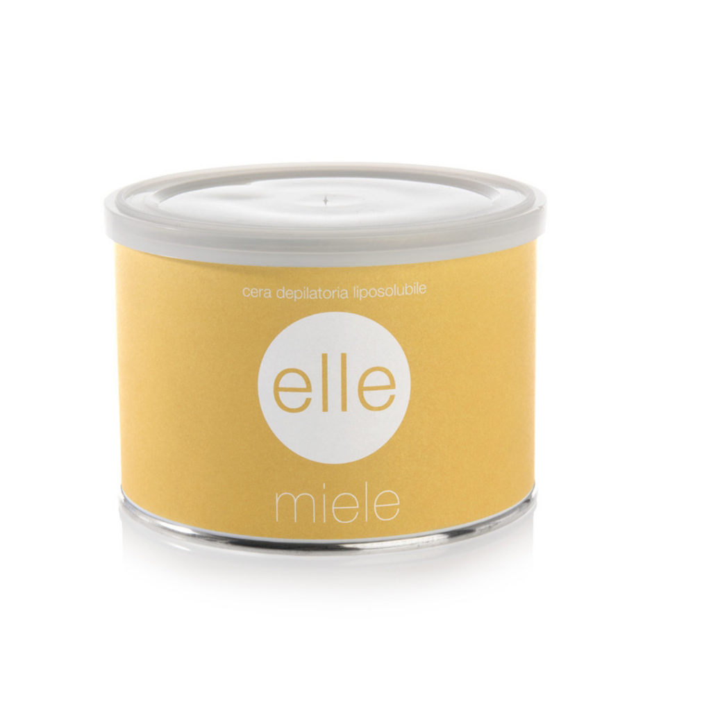 Elle hair removal wax 400 ml - honey - For normal skin