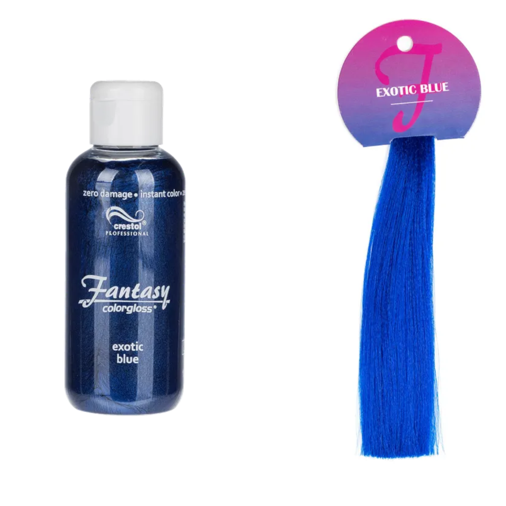Crestol Fantasy Color suoraväri 125 ml – Absolut Blue (intensiivinen sininen) - Suoravärit - Crestol - Nicca.fi